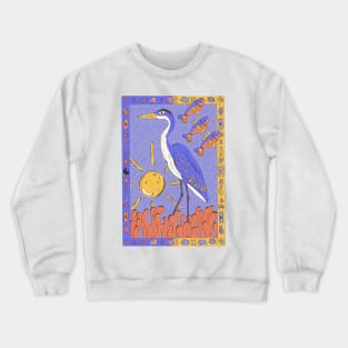 Heron Day Crewneck Sweatshirt